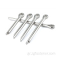 Μετρικές καρφίτσες με ελατήρια DIN Standard Split Cotter Pin GB 91/DIN 94